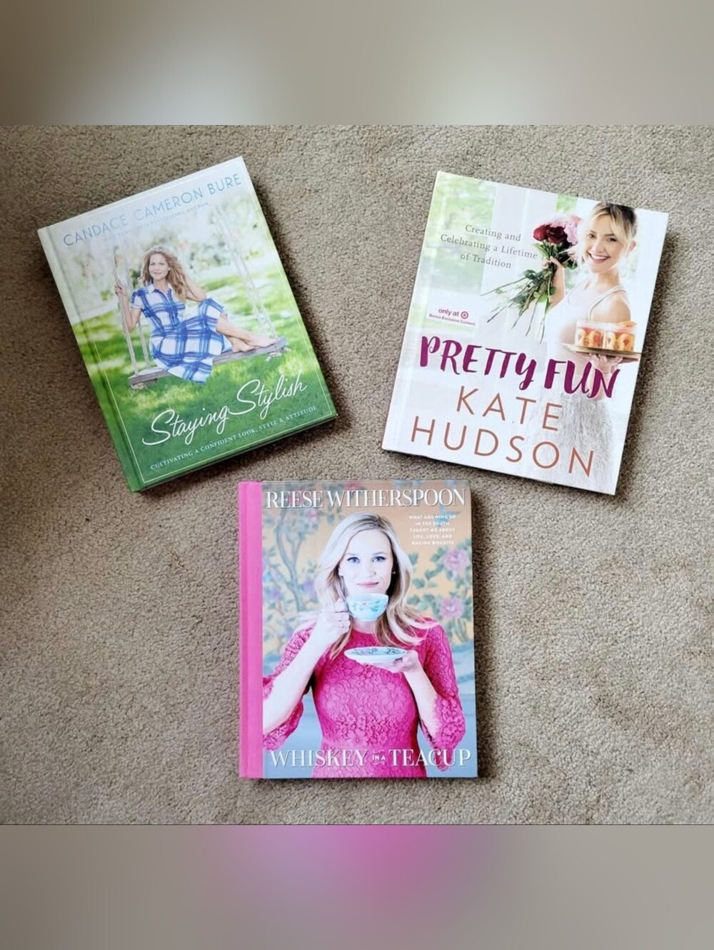Three Hardcover NEW Books!